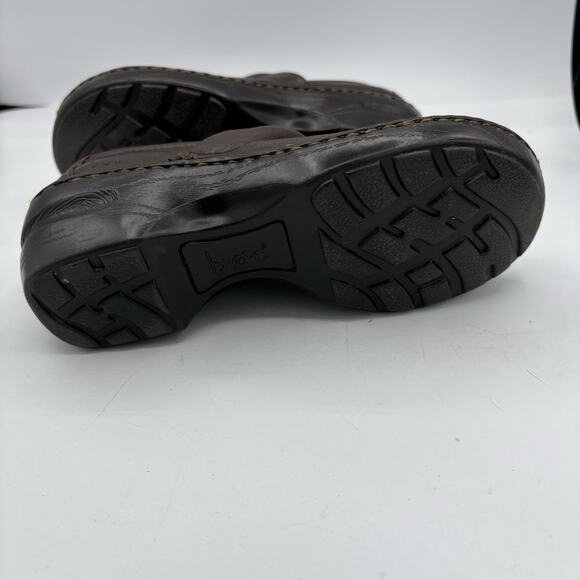 Born BOC Clogs Womens Size 6 Peggy Dark Brown Leather Slip On Nurse - Picture 12 of 12